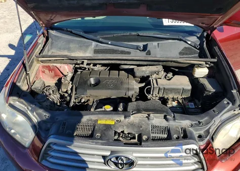 2010 Toyota Highlander z USA, uszkodzony, nr VIN 5TDZA3EH4AS003485